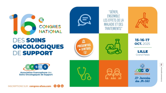 16e CONGRES NATIONAL DES SOINS ONCOLOGIQUES DE SUPPORT